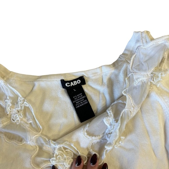 Vintage 3/4 Sleeve Floral Blouse - Picture 5 of 6